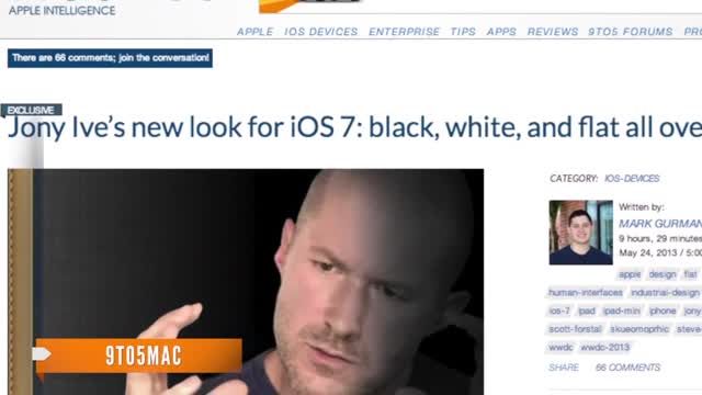 News video: What to Expect for Apple's iOS 7 Software
