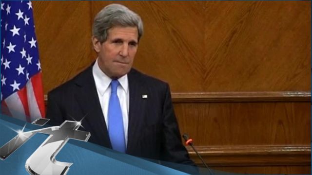 News video: Syria Breaking News: Kerry Presses Nigeria on Human Rights