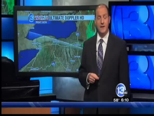 News video: 13 WHAM Weather Authority Saturday Evening Forecast